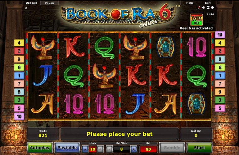 Slot Book of Ra Deluxe